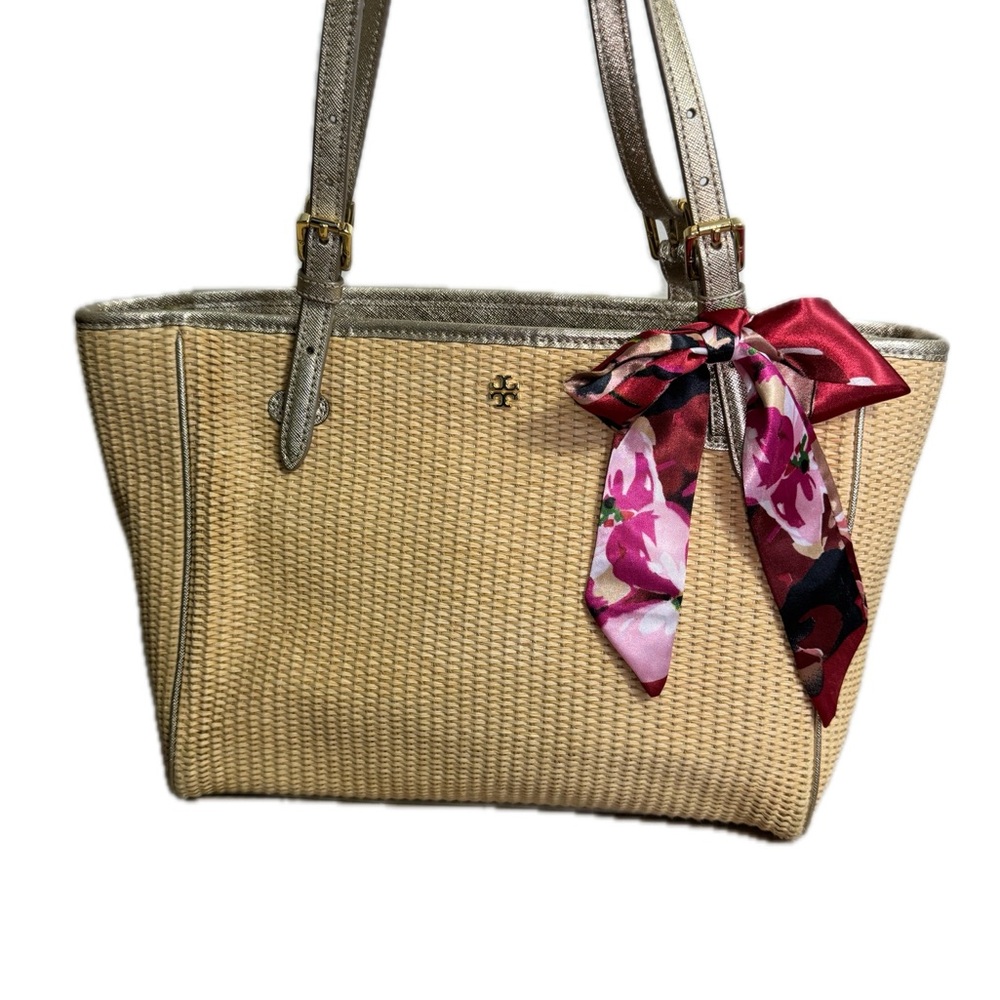 Tory Burch Raffia York Natural Straw Tote